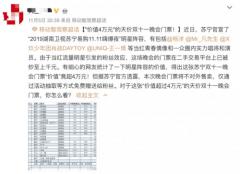 双十一晚会门票价值4万?粉丝经济引发的5亿流量狂欢