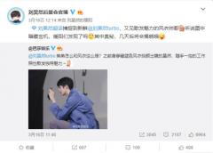 刘昊然侧颜杀生图流出,新代言可能是vivo S6